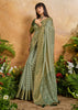 Heena Green Printed Patola Silk Saree
