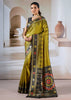 Palm Green Patola Silk Saree