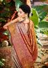 Wine Purple Dual Tone Woven Banarasi Silk Saree