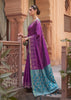 Magic Purple Woven Banarasi Silk Saree