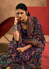 Dark Blue Woven Kashmiri Jamewar Silk Saree