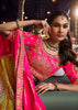 Yellow And Pink Heavy Banarasi Designer Lehenga