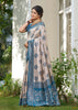 Mailbu Blue Woven Banarasi Silk Saree