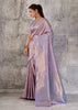 Lavender Woven Kanjivaram Silk Saree