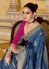 Princess Blue Woven Banarasi Silk Saree