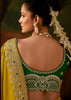 Yellow Embroidered Tissue Saree