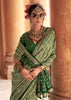Fair Green Printed Patola Silk Saree