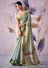 Haze Blue Woven Tissue Silk Saree