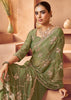 Piquant Green Designer Tissue Silk Saree