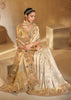 Vanilla Cream Designer Embroidered Silk Saree