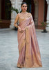 Orchid Mauve Bead Work Kanjivaram Soft Silk Saree