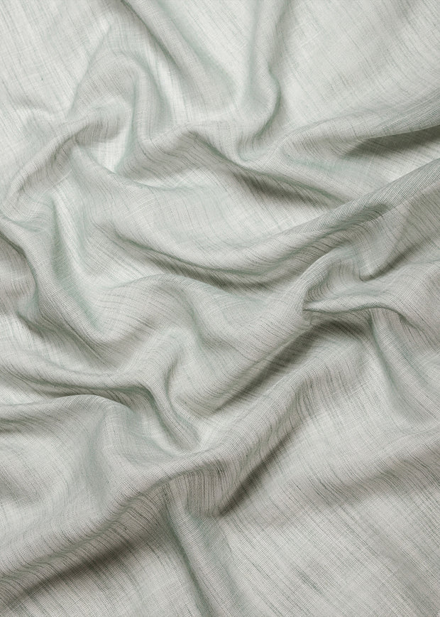 Mineral Blue Woven Linen Silk Saree