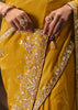 Mustard Yellow Embroidered Designer Saree