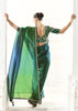 Jungle Green Designer Organza Tissue Silk Saree