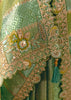 Pistachio Green Designer Embroidered Saree