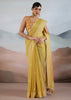 Aurora Yellow Woven Cotton Saree