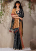 Black And Yellow Woven Cotton Silk Saree