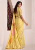 Delight Yellow Woven Linen Silk Saree