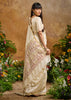 Elegant Cream Woven Banarasi Silk Saree