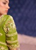 Pistachio Green Embroidered Tissue Designer Saree