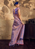 Lavender Woven Kanjivaram Silk Saree