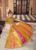Mustared and Pink Embroidered Designer Lehenga Set