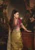Bronze Green Tissue Organza Designer Saree