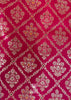Manjari: Banarasi  Silk Saree with Meenakari Floral Jangla in the Shades of Pink (7659167842497) (7702910140609)