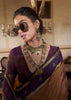 Caramel Brown Banarasi Tussar Silk Saree
