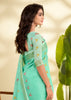 Summer Green Woven Linen Silk Saree
