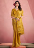Golden Glow Woven Tissue Silk Saree
