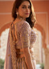 Mauve Banarasi Silk Embroidered Lehenga