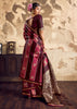 Pink And Maroon Rangkat Satin Silk Saree