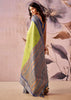 Glow Green Woven Tissue Silk Saree