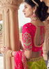 Lime Green Embroidered Designer Lehenga Set