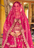 Princess Pink Heavy Embroidered Designer Lehenga