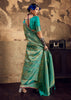 Peacock Green Woven Kanjivaram Silk Saree