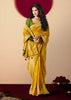 Spectra Yellow Woven Banarasi Silk Saree