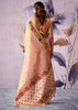 Rose Pink Woven Tissue Silk Saree