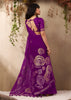 Rich Purple Woven Soft Silk Saree