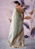 Haze Blue Woven Tissue Silk Saree