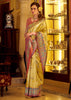 Aurora Yellow Woven Patola Tissue Silk Saree