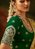 Yellow Embroidered Tissue Saree