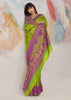 Pista Green Woven Kanjivaram Silk Saree