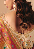 Ivory Designer Embroidered Saree