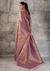 Purple Woven Kanjivaram Silk Saree