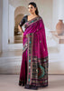 Radiance Purple Patola Silk Saree