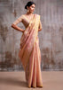 Delight Pink Woven Tissue Silk Saree