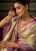 Silver Shine Woven Kanjivaram Silk Saree