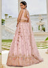 Light Pink Embroidered Designer Lehenga